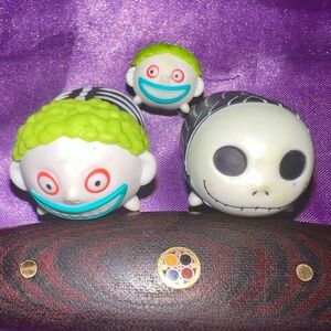 *RARE* Jack Skellington Nightmare Before Christmas Character Tsum Tsum Toy Set